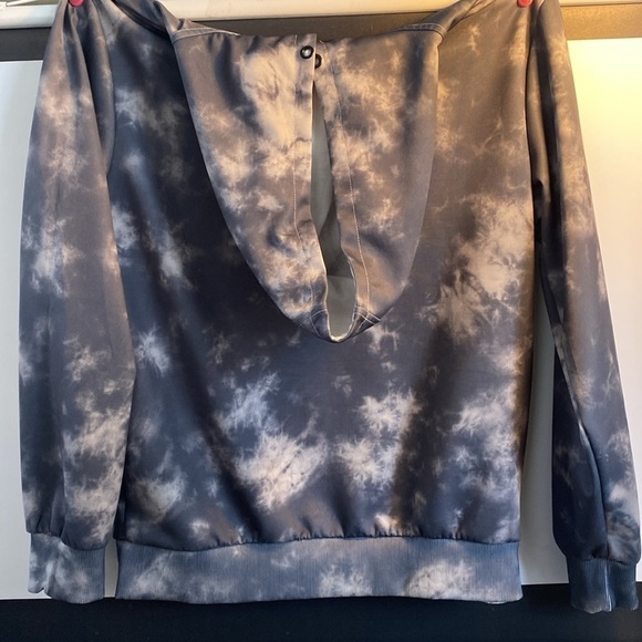 COPY - LINPLLO Mens Tie Dye Pullover Hoodie Size L New Draw String Included - Picture 10 of 10